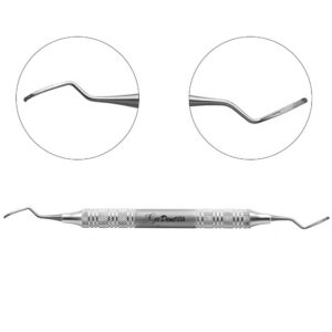 Buccal-Lingual Quetin Furcation Curettes 1.3mm Blade, QBL2